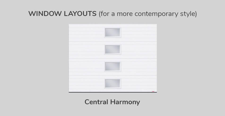 Window layouts, Central Harmony